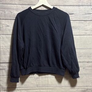 Frank & Oak cropped pullover